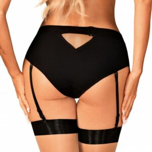 Editya Culotte jarretière Noire