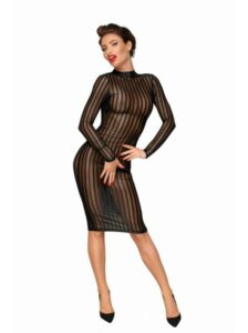 f182 robe classique en tulle elastique
