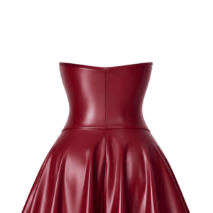 F397 Dark romance corset mini robe